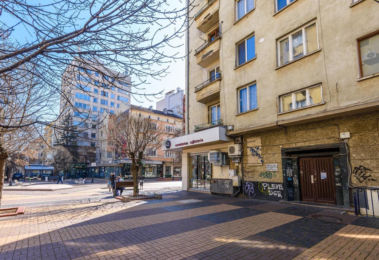 Zero-Waste Studio Apartment in Central Sofia Exterior foto
