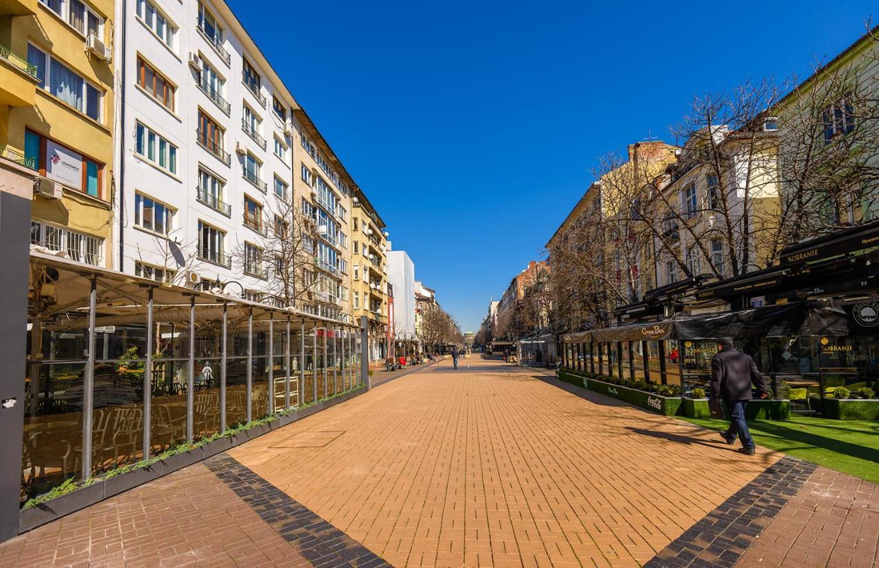 Zero-Waste Studio Apartment in Central Sofia Exterior foto